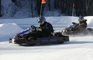 Karting sur glace