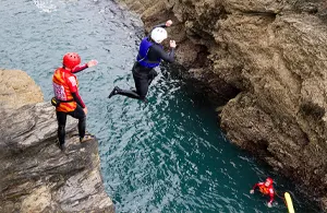 coasteering