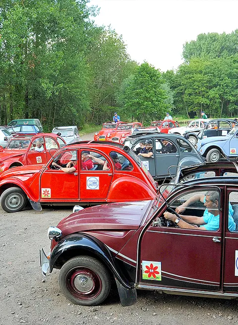 rallye en 2CV